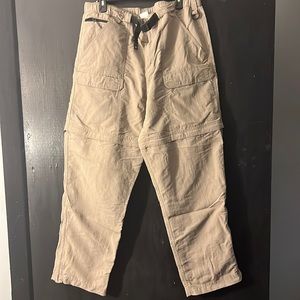 Men’s Convertible Pants Shorts North Face Sz XL